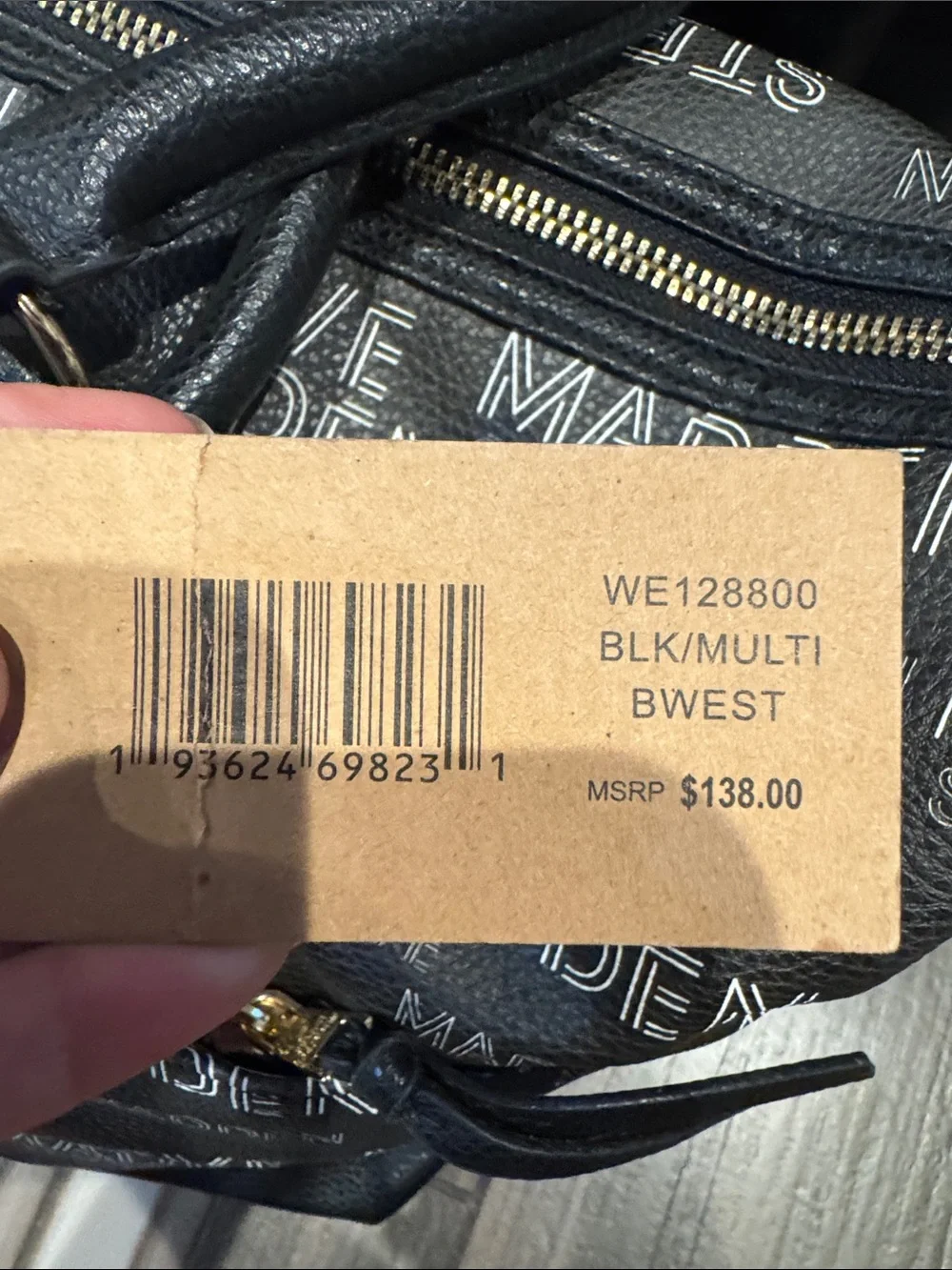 Steve Madden Black  Travel Duffel